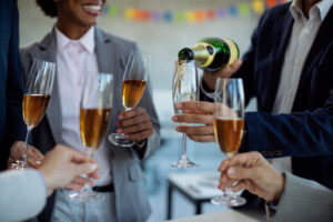 Networking in the office mixer